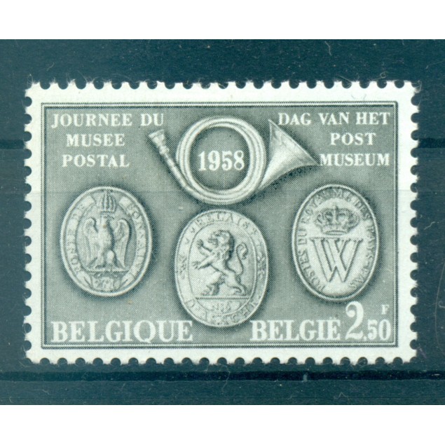 Belgique 1958 - Y & T n. 1046 - Journée du Musée postal (Michel n. 1093)