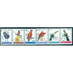 Belgium 1962 - Y & T n. 1216/21 - Birds (Michel n. 1276/81)
