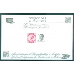 Belgio 1990 - Foglietto commemorativo BELGICA '90