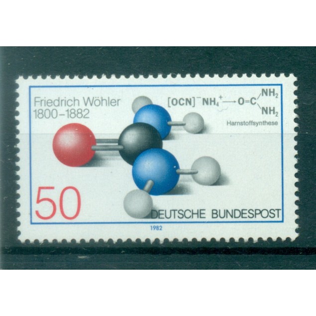 Allemagne 1982 - Y & T n. 981 - Friedrich Wöhler (Michel n. 1148)