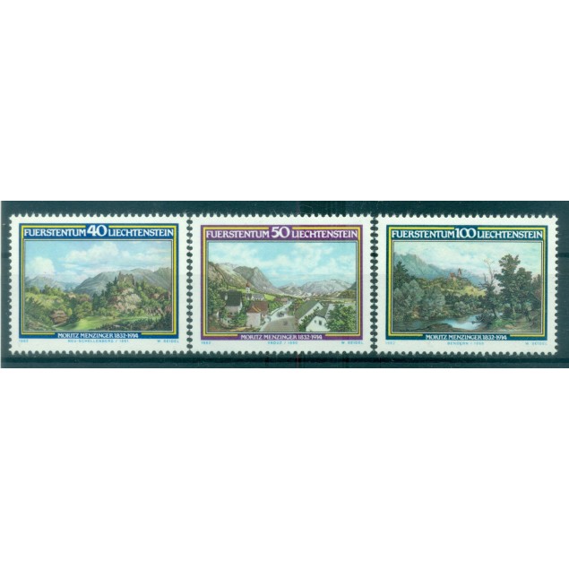 Liechtenstein 1982 - Y & T n. 747/49 - Moritz Menzinger (Michel n. 806/08)