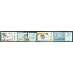 Liechtenstein 1992 - Y & T n. 982/85 - Timbres de souhaits (Michel n. 1041/44)