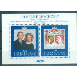 Liechtenstein 1992 - Y & T foglietto n. 17 - Liba '92 (Michel foglietto n. 14)