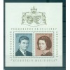 Liechtenstein 1967 - Y & T foglietto n. 10 - Matrimonio dei principi (Michel foglietto n. 7)