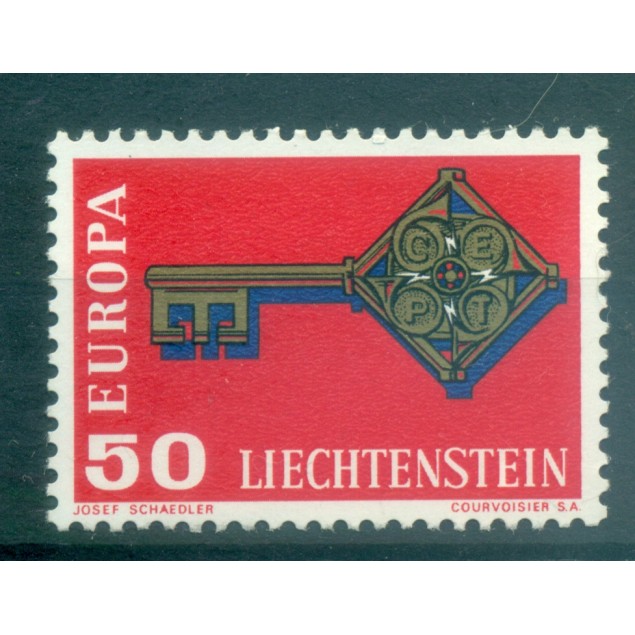 Liechtenstein 1968 - Y & T n. 446 - Europa (Michel n. 495)