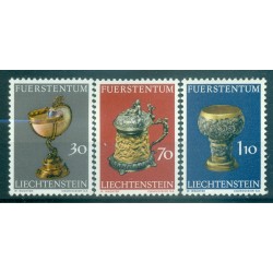 Liechtenstein 1973 - Y & T n. 534/36 - Castle treasury (Michel n. 587/89)