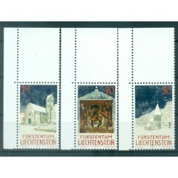 Liechtenstein 1992 - Y & T n. 991/93 - Christmas (Michel n. 1050/52)