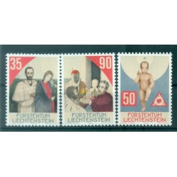 Liechtenstein 1988 - Y & T n. 895/97 - Christmas (Michel n. 954/56)