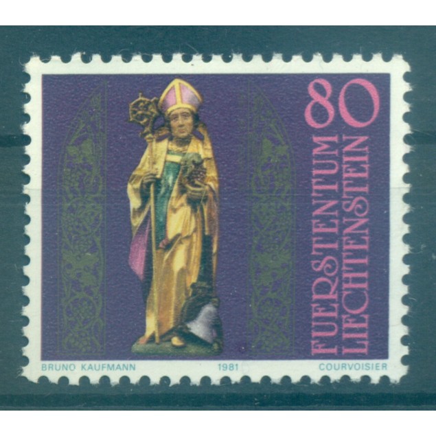Liechtenstein 1981 - Y & T n. 716 - Saint Theodore (Michel n. 775)