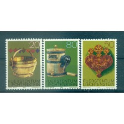 Liechtenstein 1980 - Y & T n. 688/90 - Utensili d'alpeggio (Michel n. 747/49)