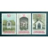 Liechtenstein 1988 - Y & T n. 892/94 - Chapels (Michel n. 951/53)
