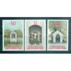 Liechtenstein 1988 - Y & T n. 892/94 - Chapels (Michel n. 951/53)