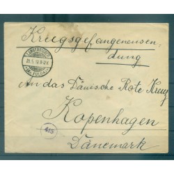 Allemagne 1919 - Correspondance prisonniers de guerre - Langenbieber
