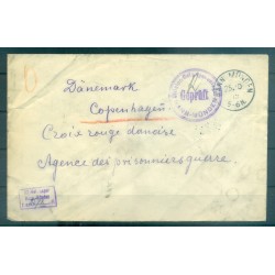 Allemagne 1915 - Correspondance prisonniers de guerre - Camp de Hann. Münden