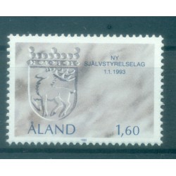 Åland 1993 - Y & T n. 65 - Act of Autonomie (Michel n. 65)