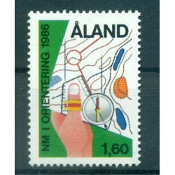 Åland 1986 - Y & T n. 15 - Course d'orientation (Michel n. 15)