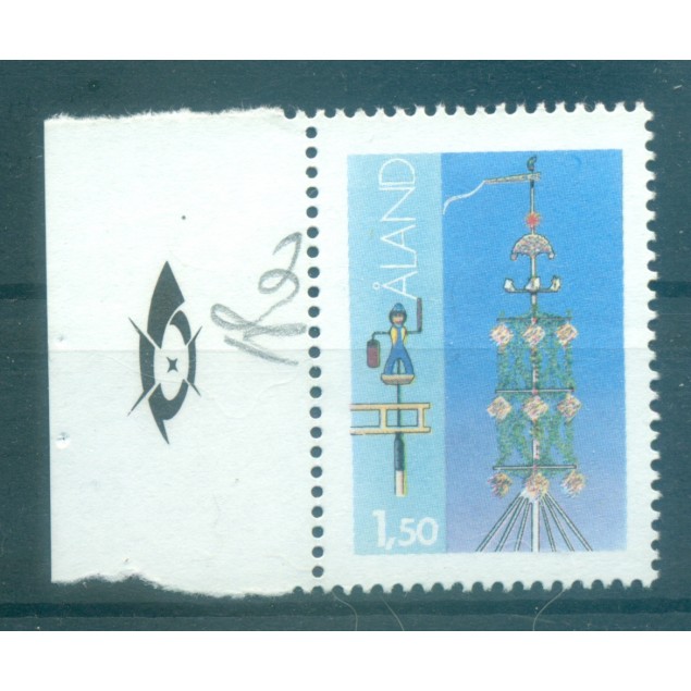 Åland 1985 - Y & T n. 10 a. - Les mâts de la Saint-Jean (Michel n. 10x)