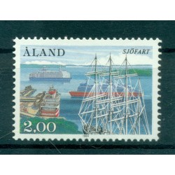Åland 1984 - Y & T n. 7 - Porto di Mariehamn (Michel n. 7)