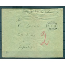 Allemagne 1918 - Correspondance prisonniers de guerre - Hundsfeld