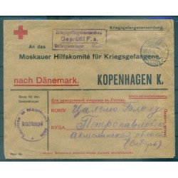 Allemagne 1916 - Correspondance prisonniers de guerre - Camp de Minden