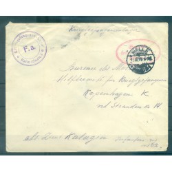 Allemagne 1915 - Correspondance prisonniers de guerre - Camp de Halle
