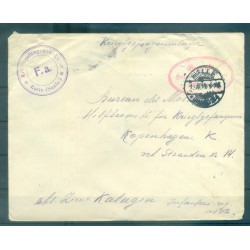 Germany 1915 - Correspondence prisoners of war - Halle Camp