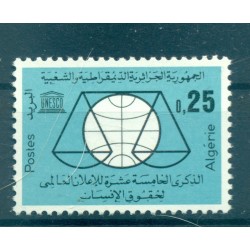Algerie 1963 - Y & T n. 384 - Déclaration universelle des Droits de l'Homme (Michel n. 413)