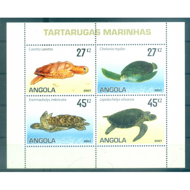 Angola 2007 - Y & T n. 1629/32 - Fauna