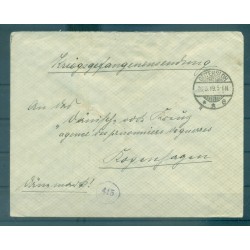 Allemagne 1919 - Correspondance prisonniers de guerre - Gütersloh