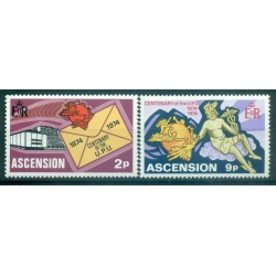 Île de l'Ascension 1974 - Y. & T. n. 180/81 - U.P.U. (Michel n. 179/80)