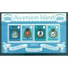 Ascension Island 1970 - Y. & T. sheet n. 2 - Royal Navy coats of arms (Michel sheet n. 2)