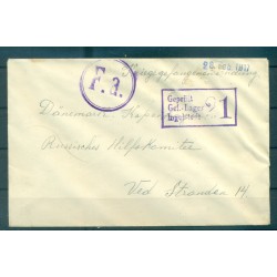 Germany 1917 - Correspondence prisoners of war - Ingolstadt camp