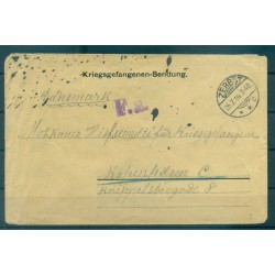 Germany 1916 - Correspondence prisoners of war - Zerbst camp