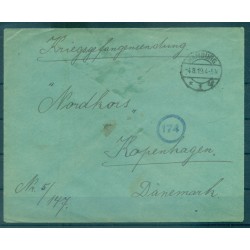 Allemagne 1919 - Correspondance prisonniers de guerre - Hambourg