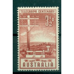 Australia 1954 - Y & T n. 210 - Australian Telegraph System (Michel n. 245)