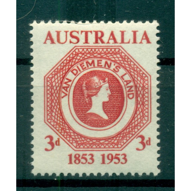 Australia 1953 - Y & T n. 206 - Tasmanian Postage Stamp (Michel n. 241)