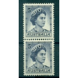 Australia 1959-62 - Y & T n. 253 - Serie ordinaria (Michel n. 292 A) Coil pair (2)