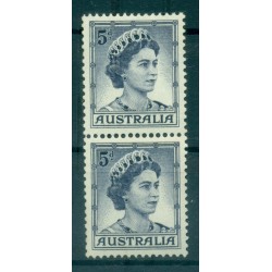 Australia 1959-62 - Y & T n. 253 - Definitive (Michel n. 292 A) Coil pair (6)