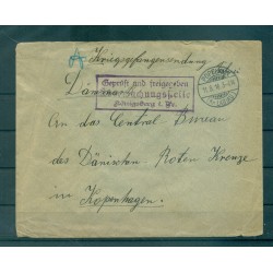 Allemagne 1916 - Correspondance prisonniers de guerre - Popelken (Labiau)