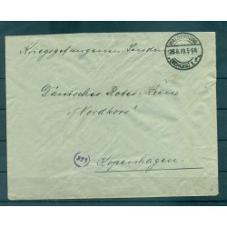 Allemagne 1919 - Correspondance prisonniers de guerre - Waldenbourg