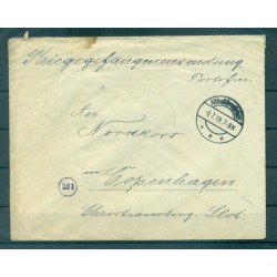 Allemagne 1919 - Correspondance prisonniers de guerre - Althaldensleben
