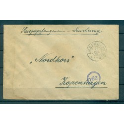 Allemagne 1919 - Correspondance prisonniers de guerre - Amberg