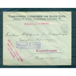 Germania 1916 - Corrispondenza prigionieri di guerra - Campo di Münsterenburg