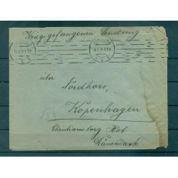 Allemagne 1919 - Correspondance prisonniers de guerre - Hambourg