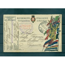 Italy 1918 - Military mail  n.115 - Albania (Gjirokastër)