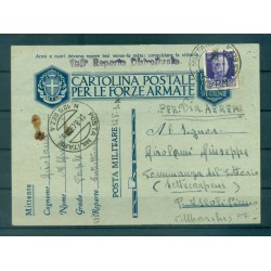 Italia 1943 - Posta militare n. 125 Sez. A - Dibra (Albania)