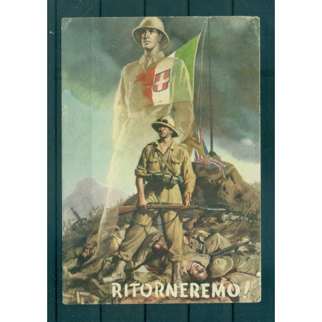 Italy 1942 - Military mail  n. 38 - Scutari (Albania) - Boccasile