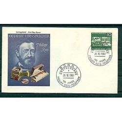 Germany 1961 - Y & T n.245 - Centenario del telefono di Philipp Reis