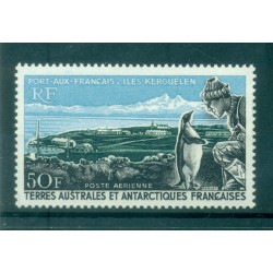 T.A.A.F. 1968 - Y & T n. 14 air mail - "Port-aux-Français" (Michel n. 40)