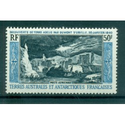 T.A.A.F. 1965 - Y & T  n. 8 posta aerea - Scoperta di Terra Adelia (Michel n. 31)